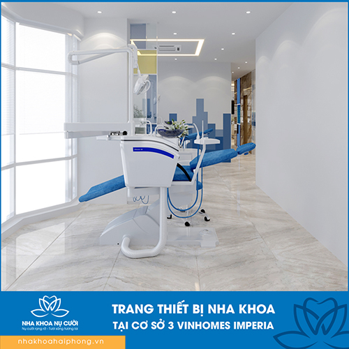 Trang thiết bị tại Nha Khoa Nụ Cười Vinhomes Imperia