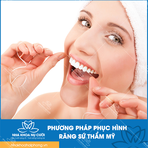 PHƯƠNG PHÁP PHỤC HÌNH RĂNG SỨ THẨM MỸ