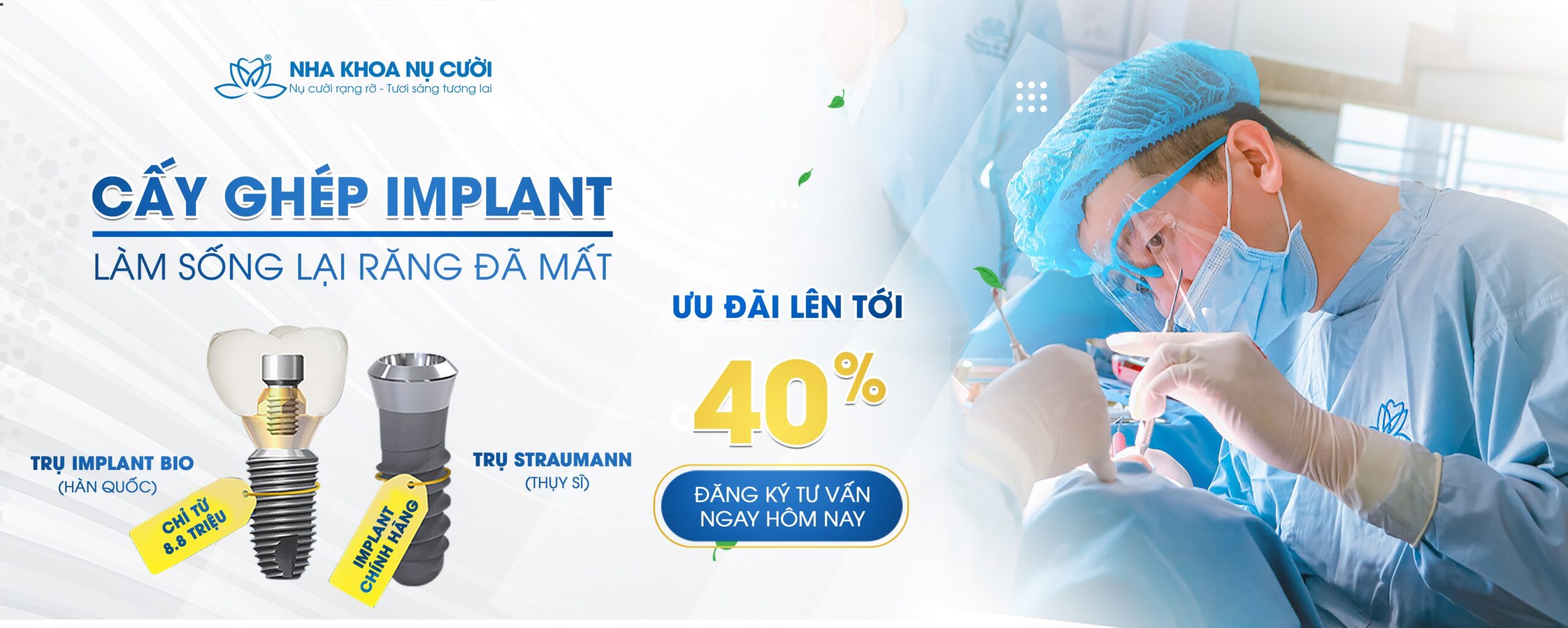 BẢNG GIÁ CẤY GHÉP IMPLANT TẠI HẢI PHÒNG