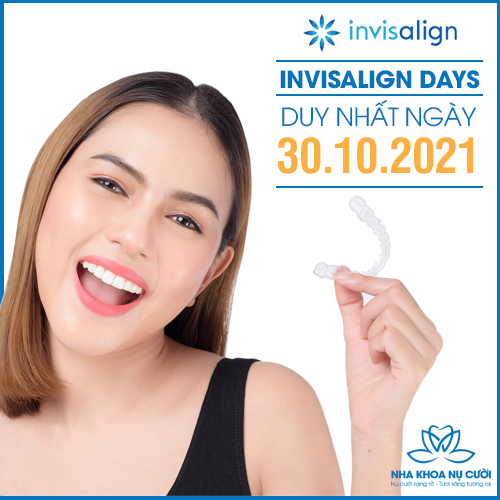 NIỀNG RĂNG INVISALIGN TẠI NHA KHOA NỤ CƯỜI