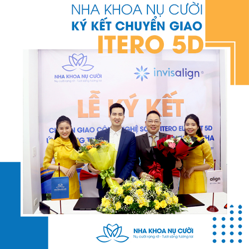 KÝ KẾT CHUYỂN GIAO THÀNH CÔNG SCAN ITERO ELEMENT 5D