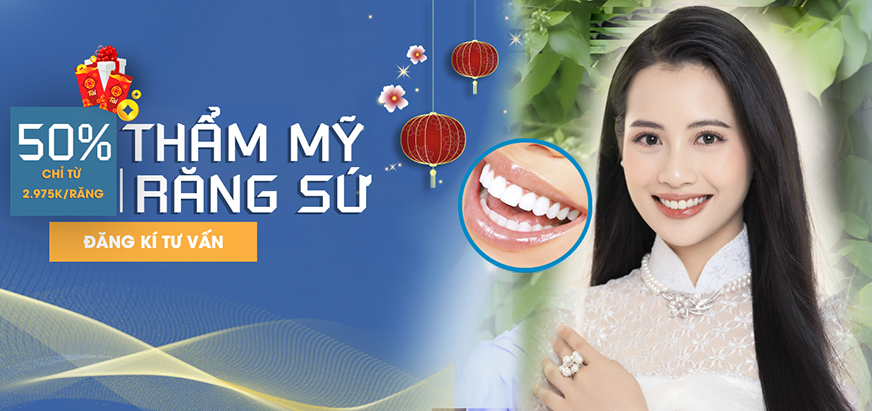 BỌC CHỤP RĂNG SỨ THẨM MỸ ƯU ĐÃI 50%