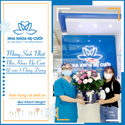 CHÚC MỪNG SINH NHẬT NHA KHOA NỤ CƯỜI 12 TUỔI