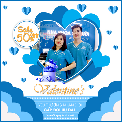 THẮP LỬA TÌNH YÊU NGÀY VALENTINE TẠI NHA KHOA NỤ CƯỜI