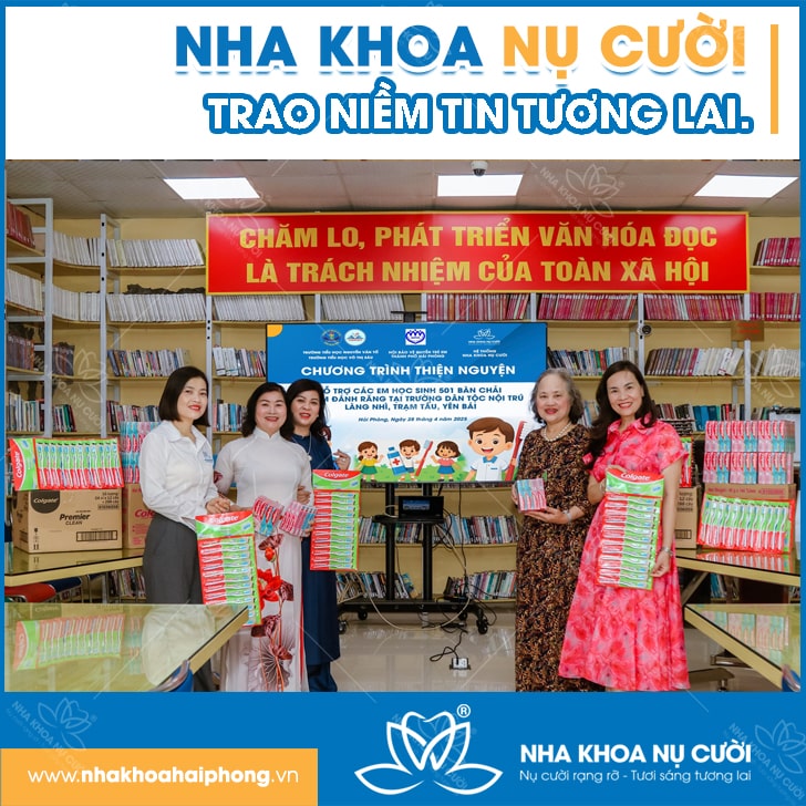 Nha Khoa Nụ Cười: Trao Nụ Cười, Trao Niềm Tin Tương Lai.