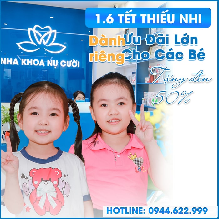 ĐÓN TẾT THIẾU NHI 1/6 TẠI NHA KHOA NỤ CƯỜI