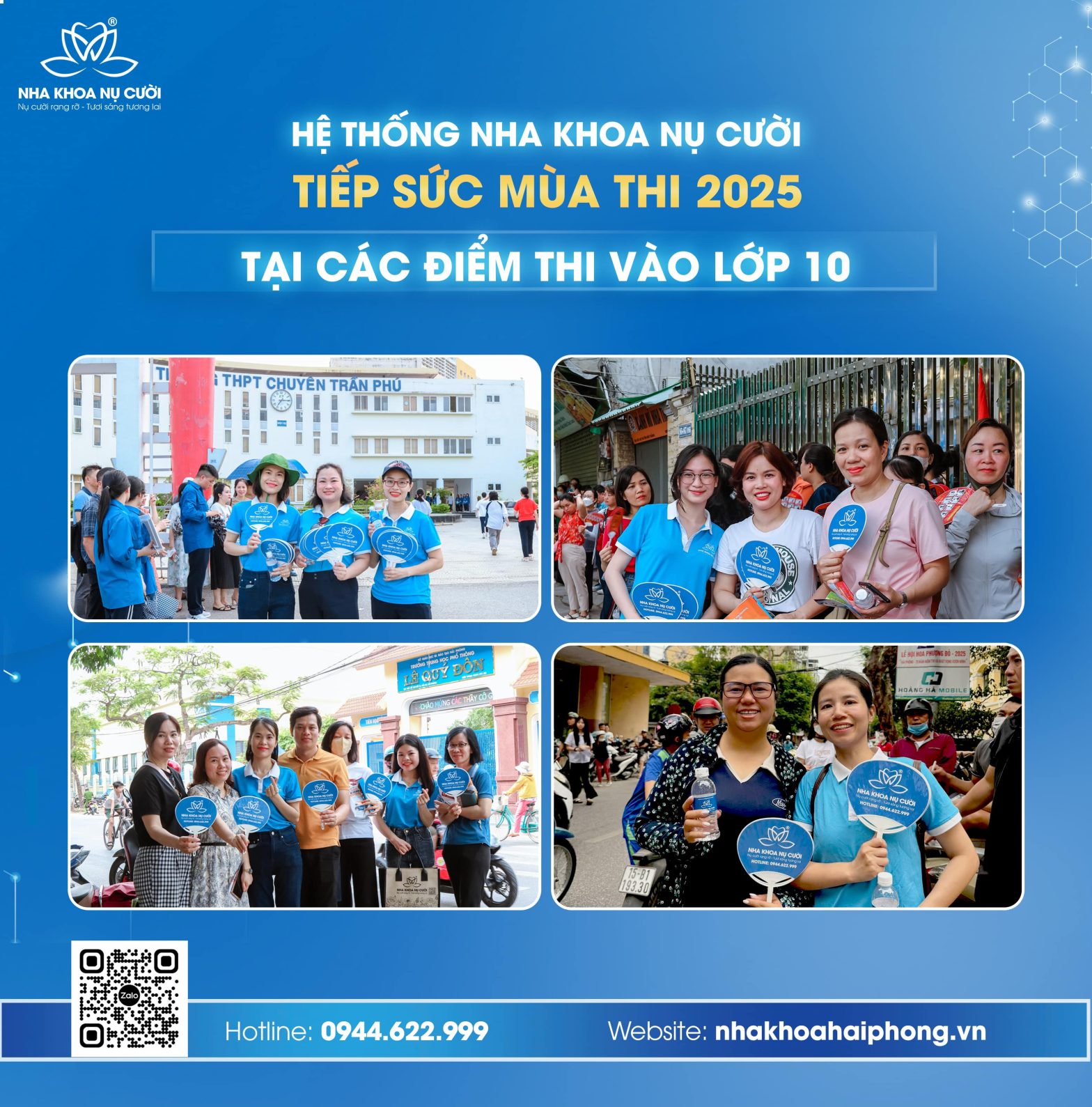 Nha Khoa Nụ Cười Tiếp Sức Mùa Thi 2025