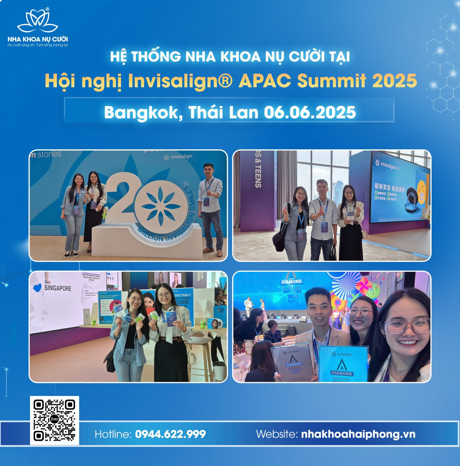 Hội nghị Invisalign® APAC Summit 2025 tại Bangkok 