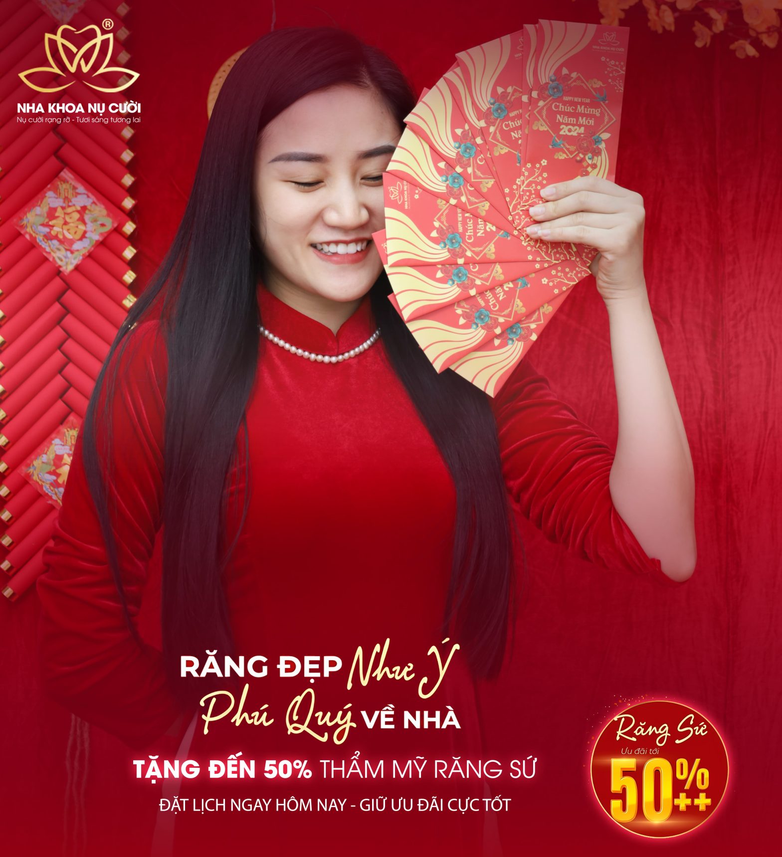 Ưu Đãi Sốc Dịp Tết 2026 Tại Nha Khoa Nụ Cười