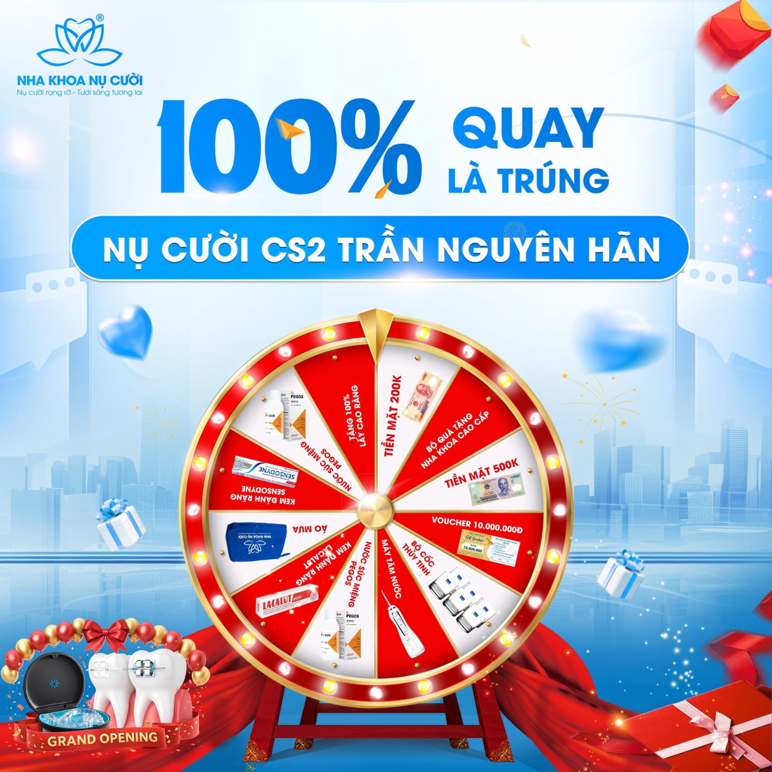 Ưu Đãi Shock Khai Trương Địa Chỉ Mới CS2