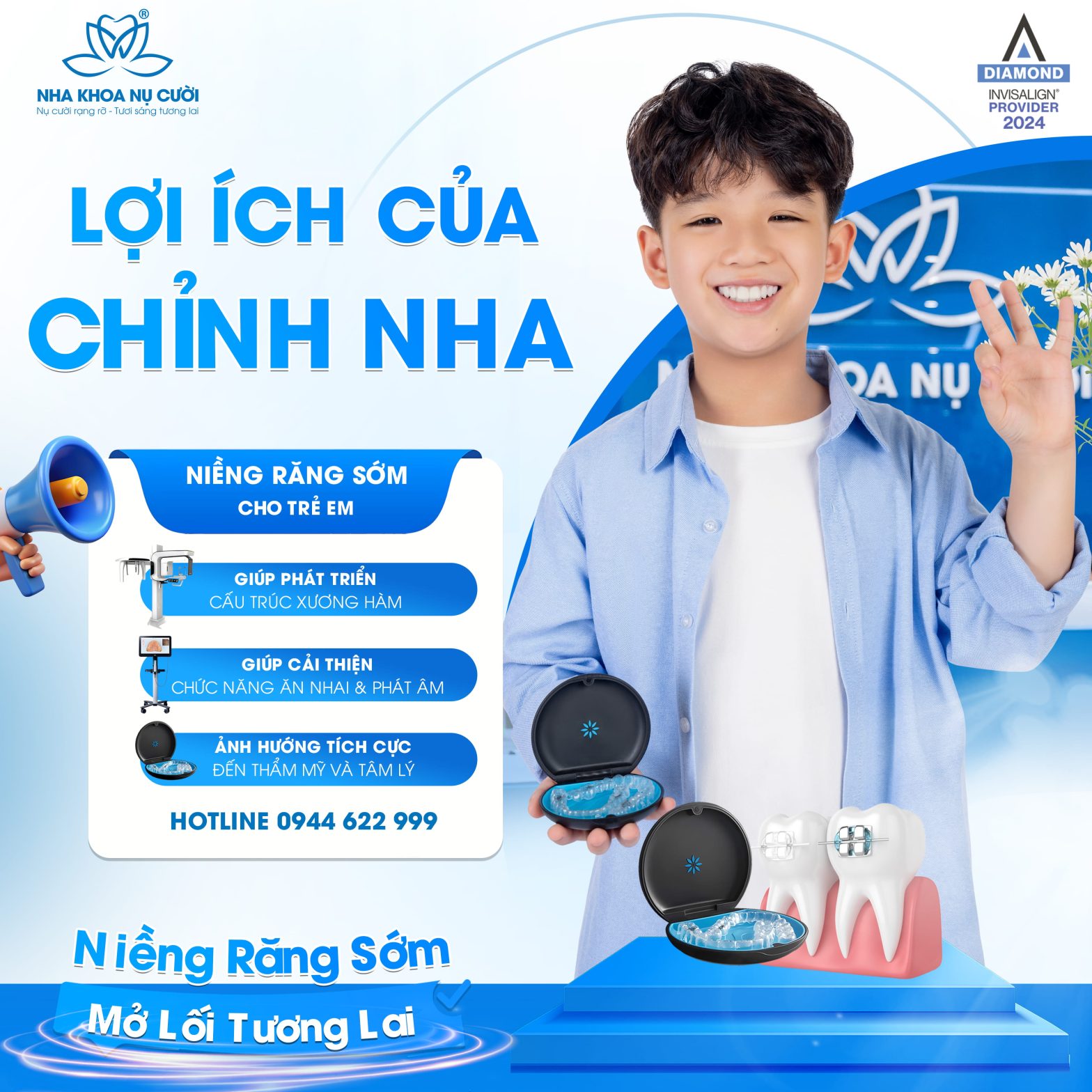 Niềng răng sớm cho trẻ giải pháp chỉnh nha hiệu quả