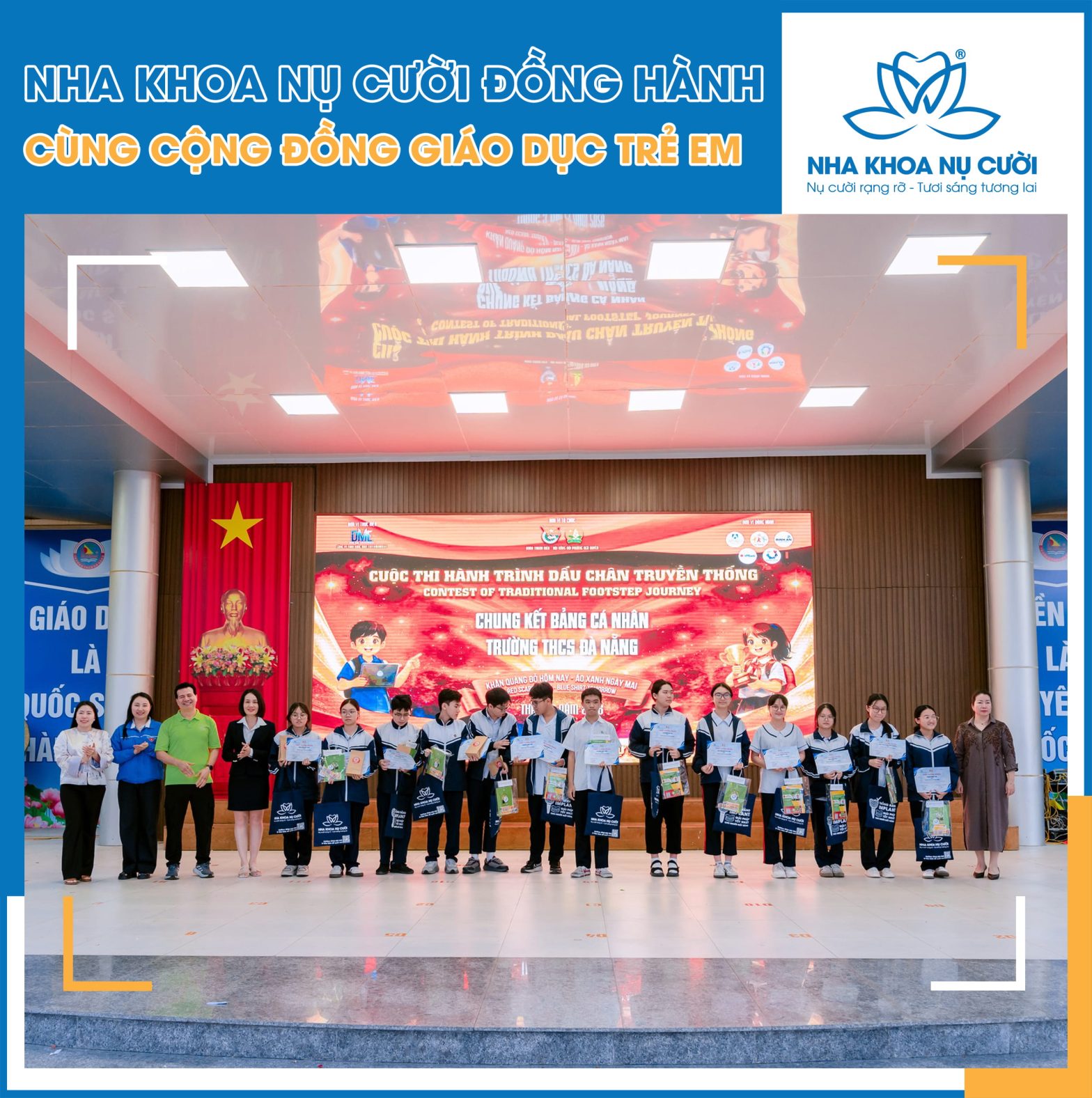 Nha Khoa Nụ Cười Đồng Hành Cùng Cộng Đồng Giáo Dục