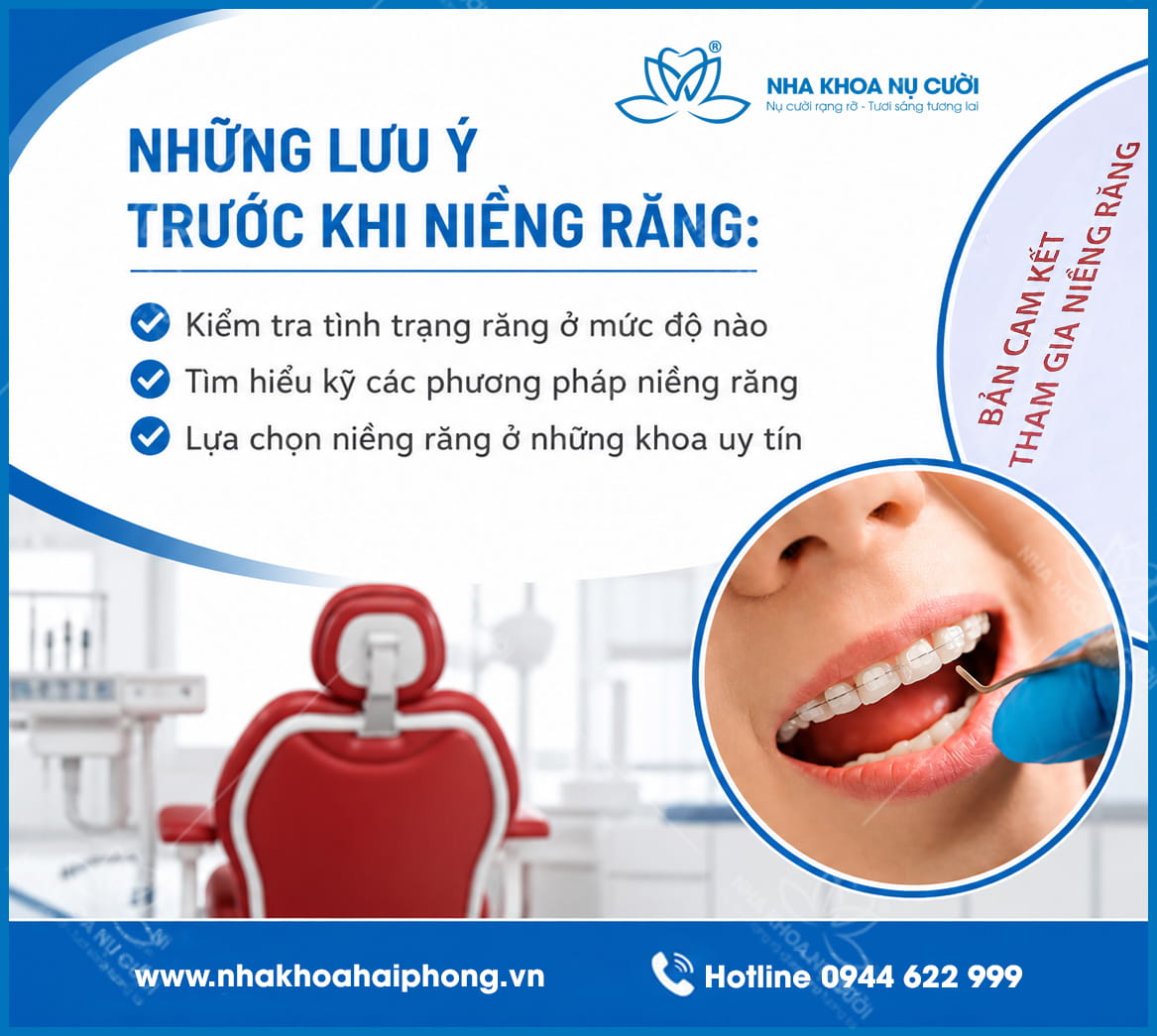 Trước khi niềng răng cần làm gì? 5 bước kiểm tra bắt buộc
