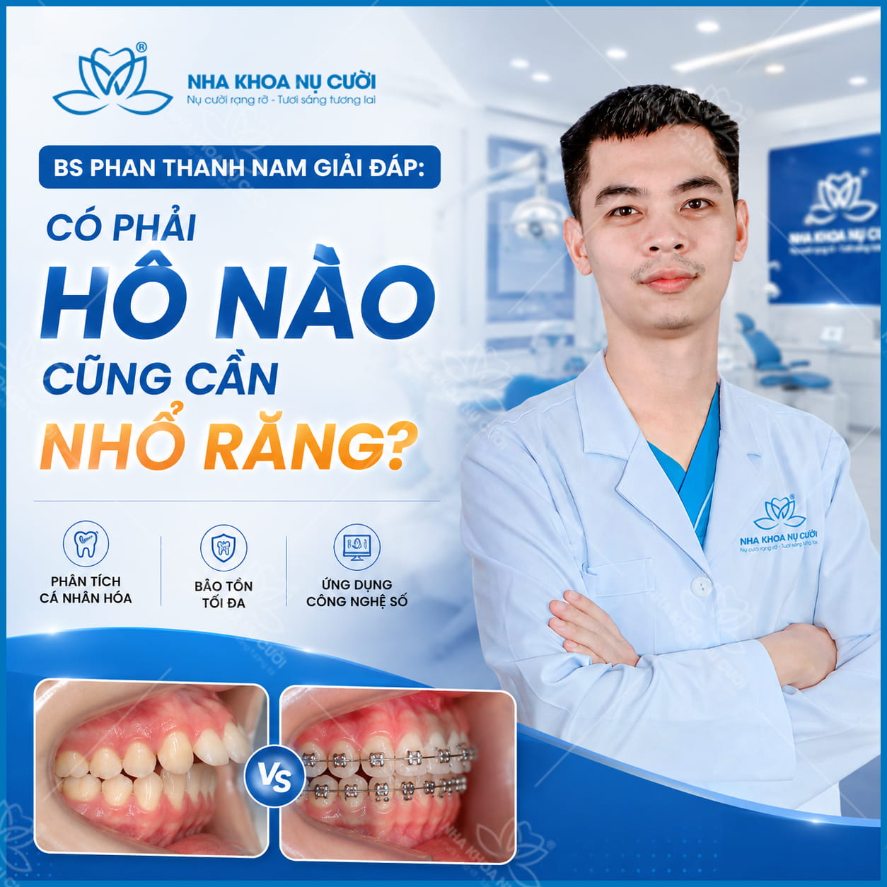 BS Phan Thanh Nam giải đáp: Có phải hô nào cũng cần nhổ răng?